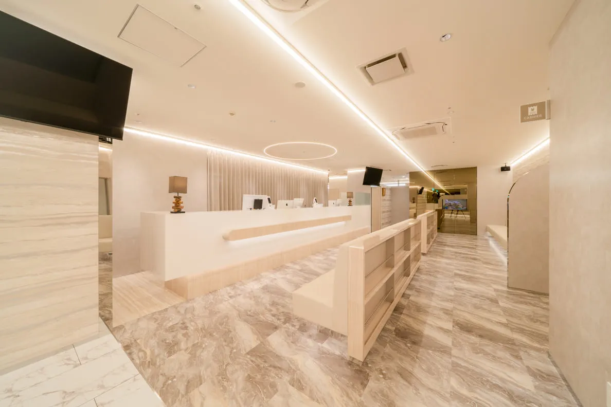 受付エリアのイメージ