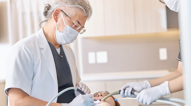 可能な限り歯を守る、虫歯治療