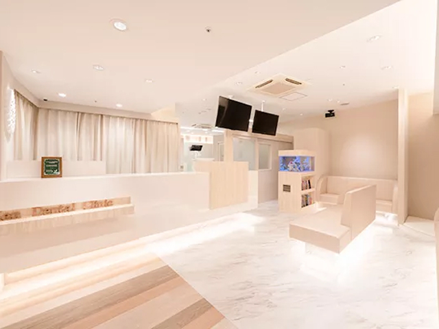 江南院 受付・待合室