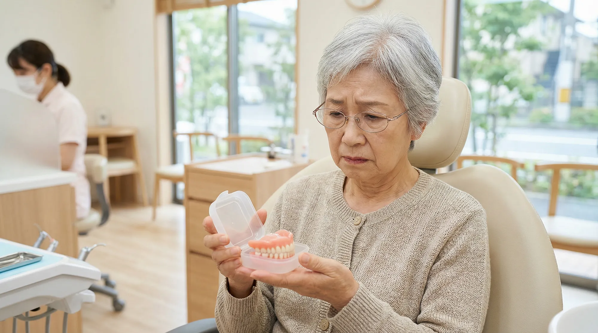 入れ歯をしているのが苦痛な方